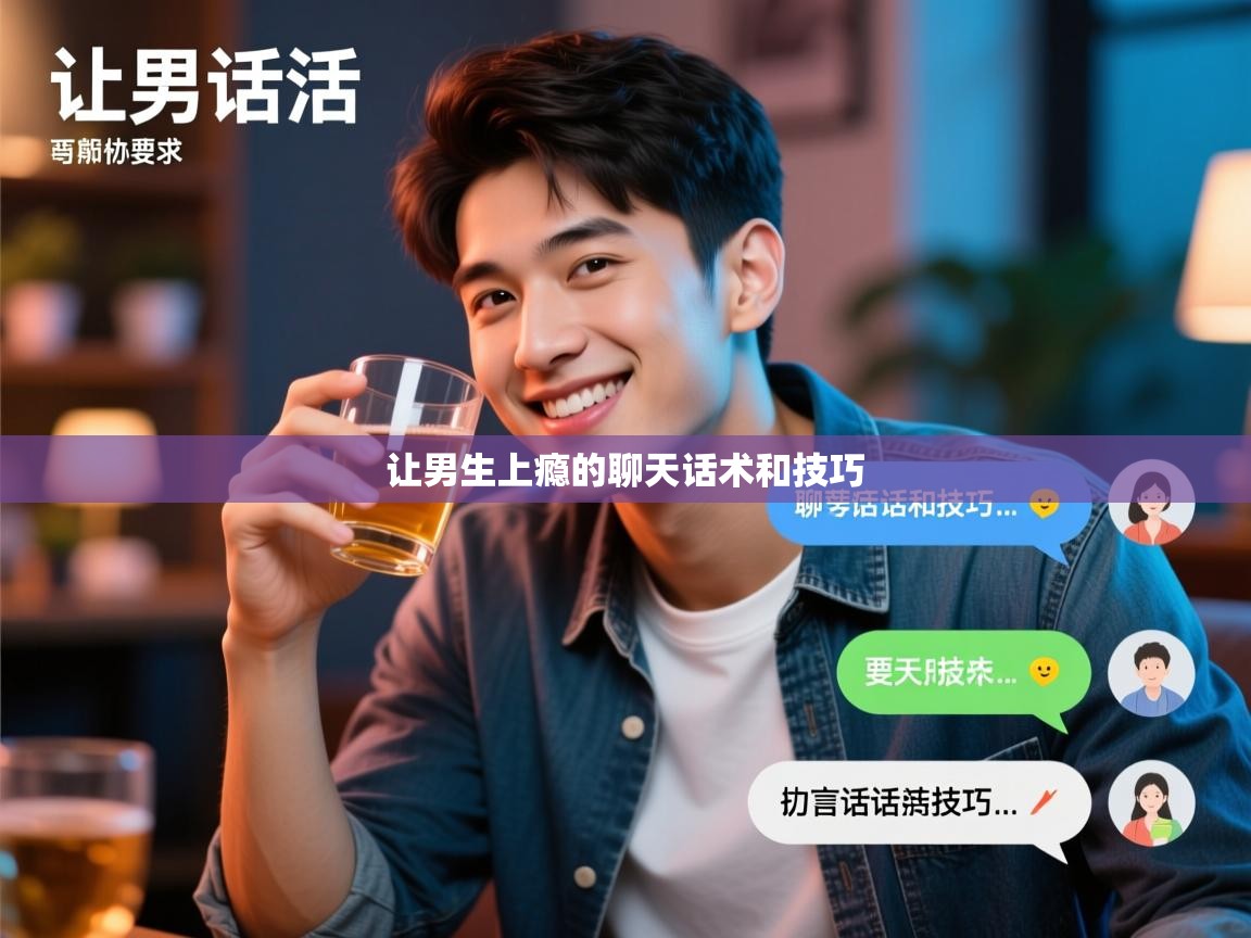  让男生上瘾的聊天话术和技巧 