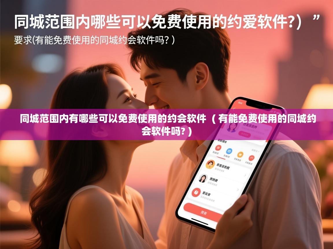  同城范围内有哪些可以免费使用的约会软件  ( 有能免费使用的同城约会软件吗? )