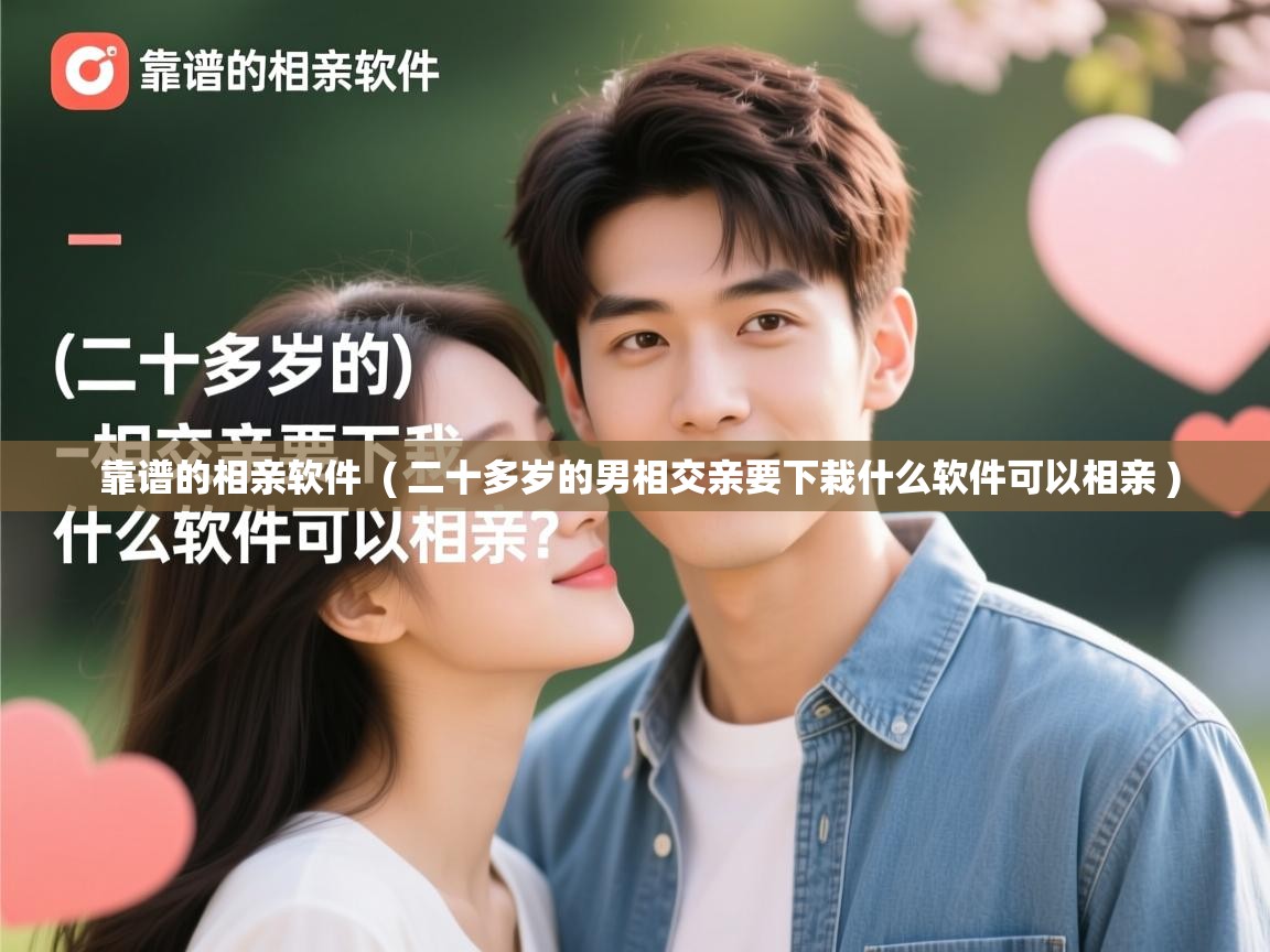  靠谱的相亲软件  ( 二十多岁的男相交亲要下栽什么软件可以相亲 )