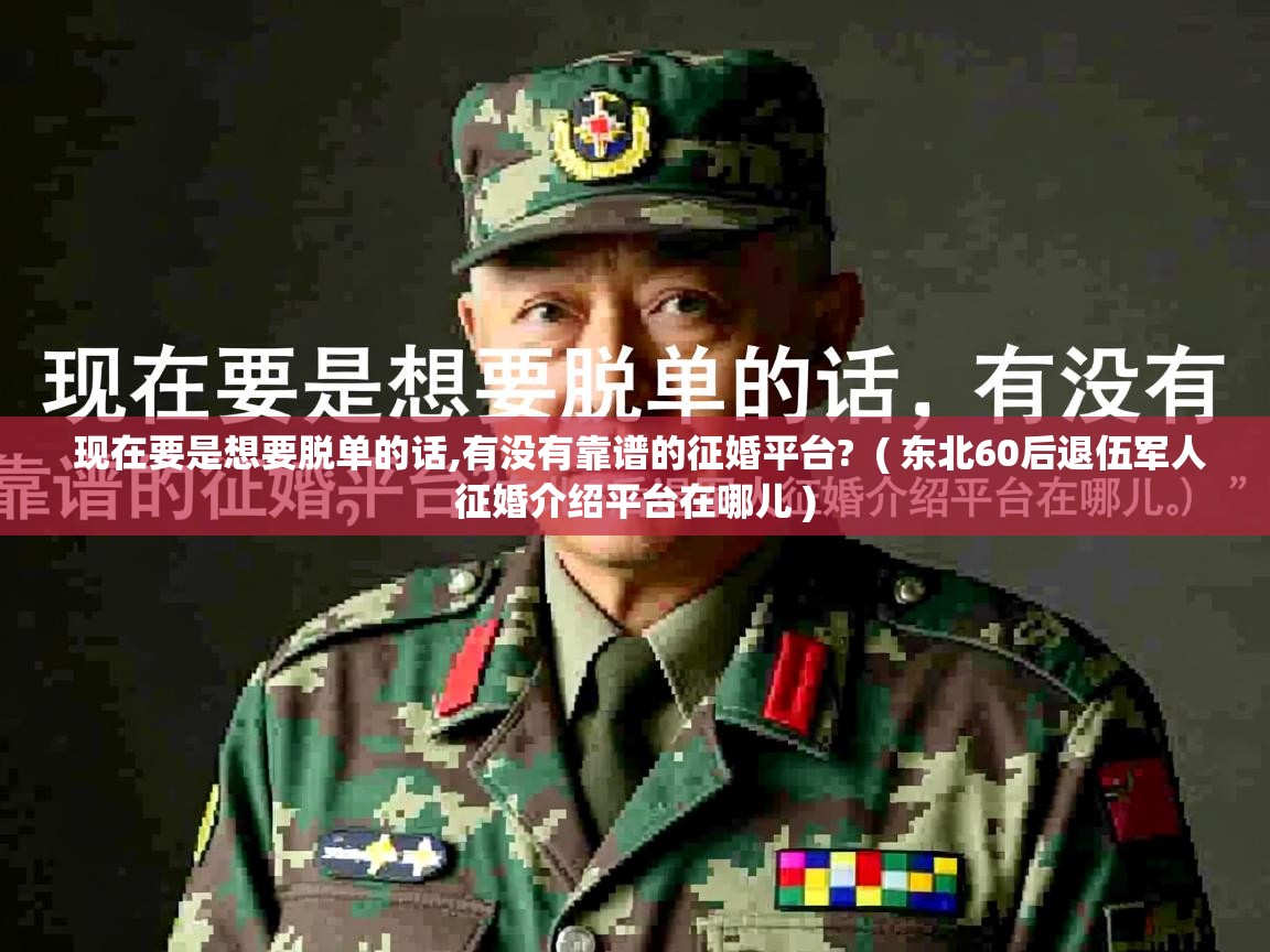  现在要是想要脱单的话,有没有靠谱的征婚平台?  ( 东北60后退伍军人征婚介绍平台在哪儿 )