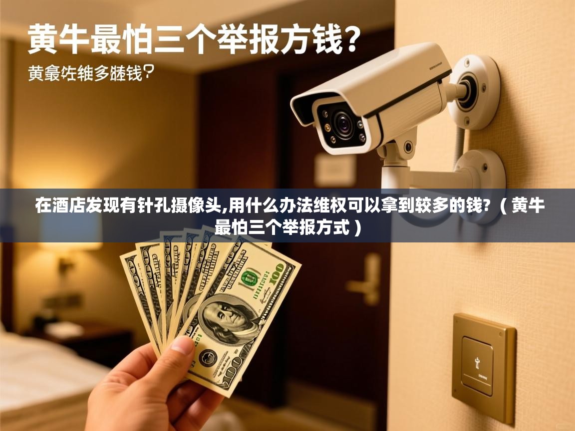  在酒店发现有针孔摄像头,用什么办法维权可以拿到较多的钱?  ( 黄牛最怕三个举报方式 )