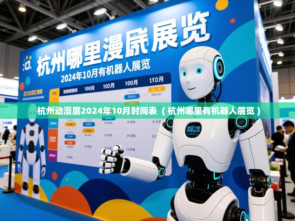  杭州动漫展2024年10月时间表  ( 杭州哪里有机器人展览 )