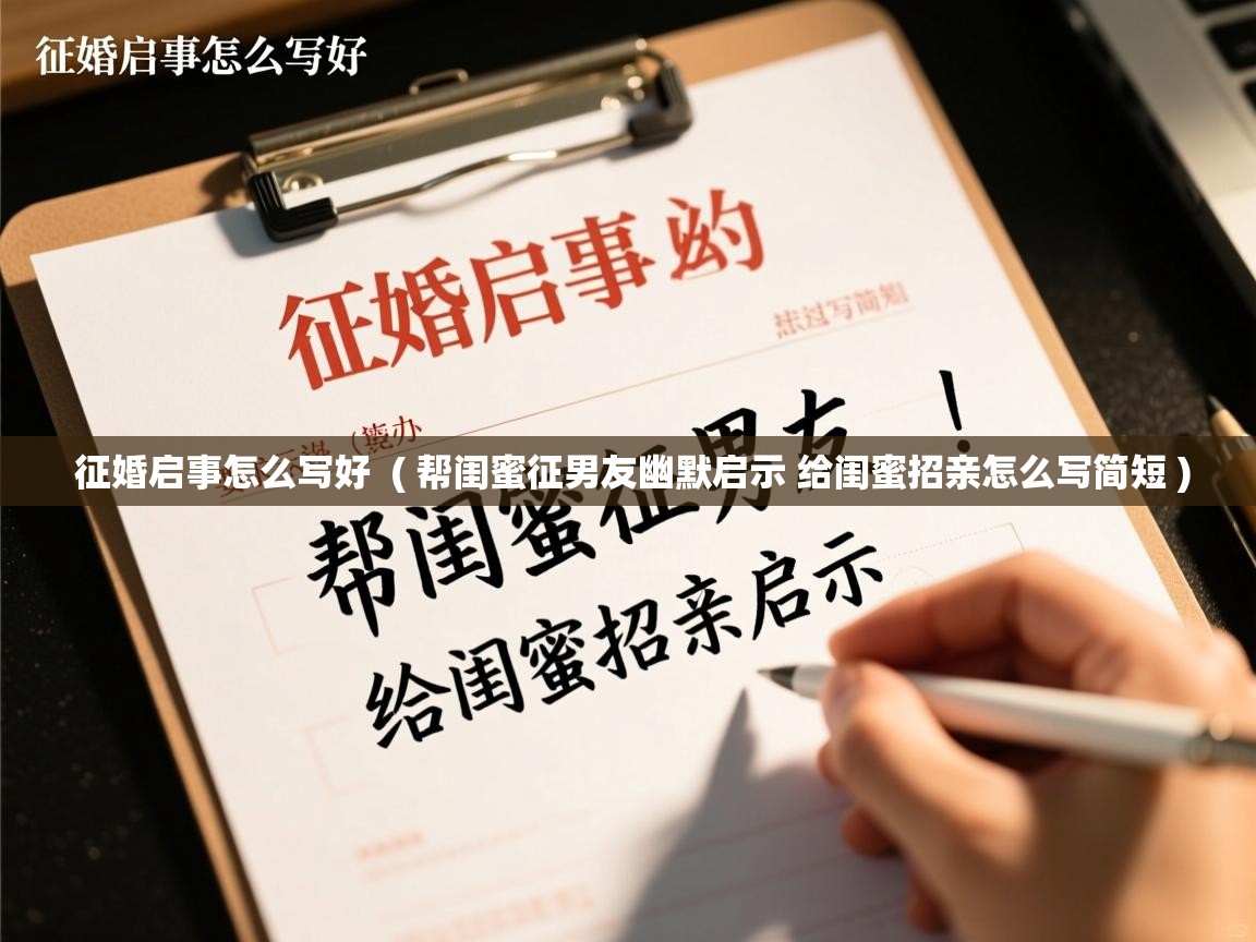  征婚启事怎么写好  ( 帮闺蜜征男友幽默启示 给闺蜜招亲怎么写简短 )