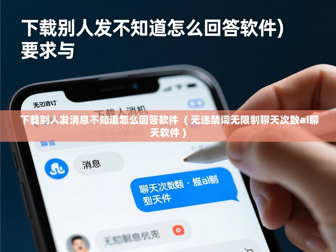  下载别人发消息不知道怎么回答软件  ( 无违禁词无限制聊天次数ai聊天软件 )