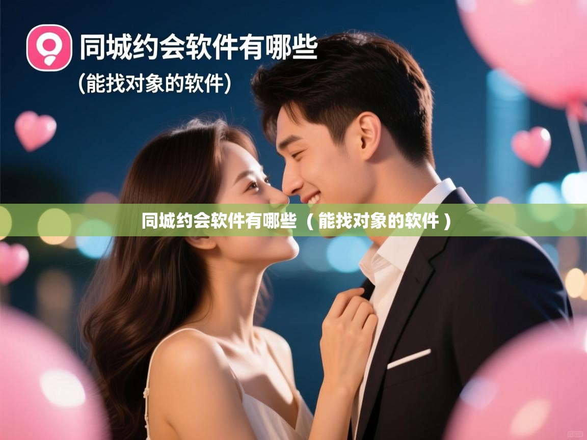  同城约会软件有哪些  ( 能找对象的软件 )