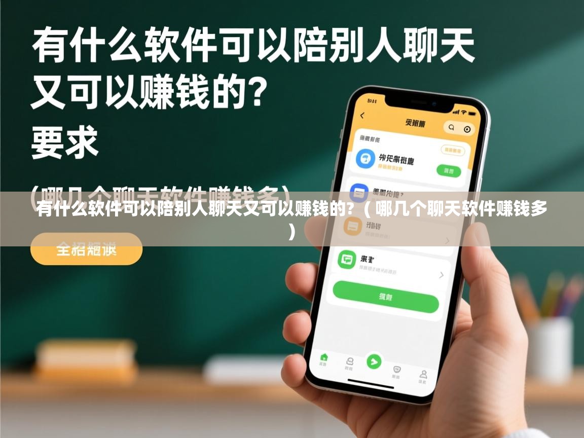  有什么软件可以陪别人聊天又可以赚钱的?  ( 哪几个聊天软件赚钱多 )