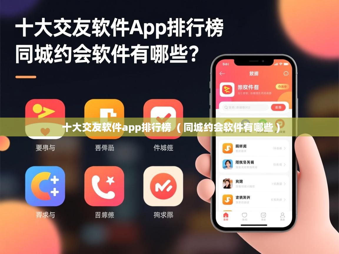  十大交友软件app排行榜  ( 同城约会软件有哪些 )