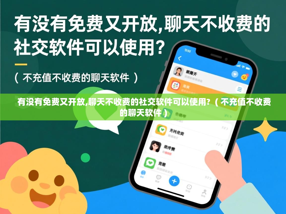  有没有免费又开放,聊天不收费的社交软件可以使用?  ( 不充值不收费的聊天软件 )