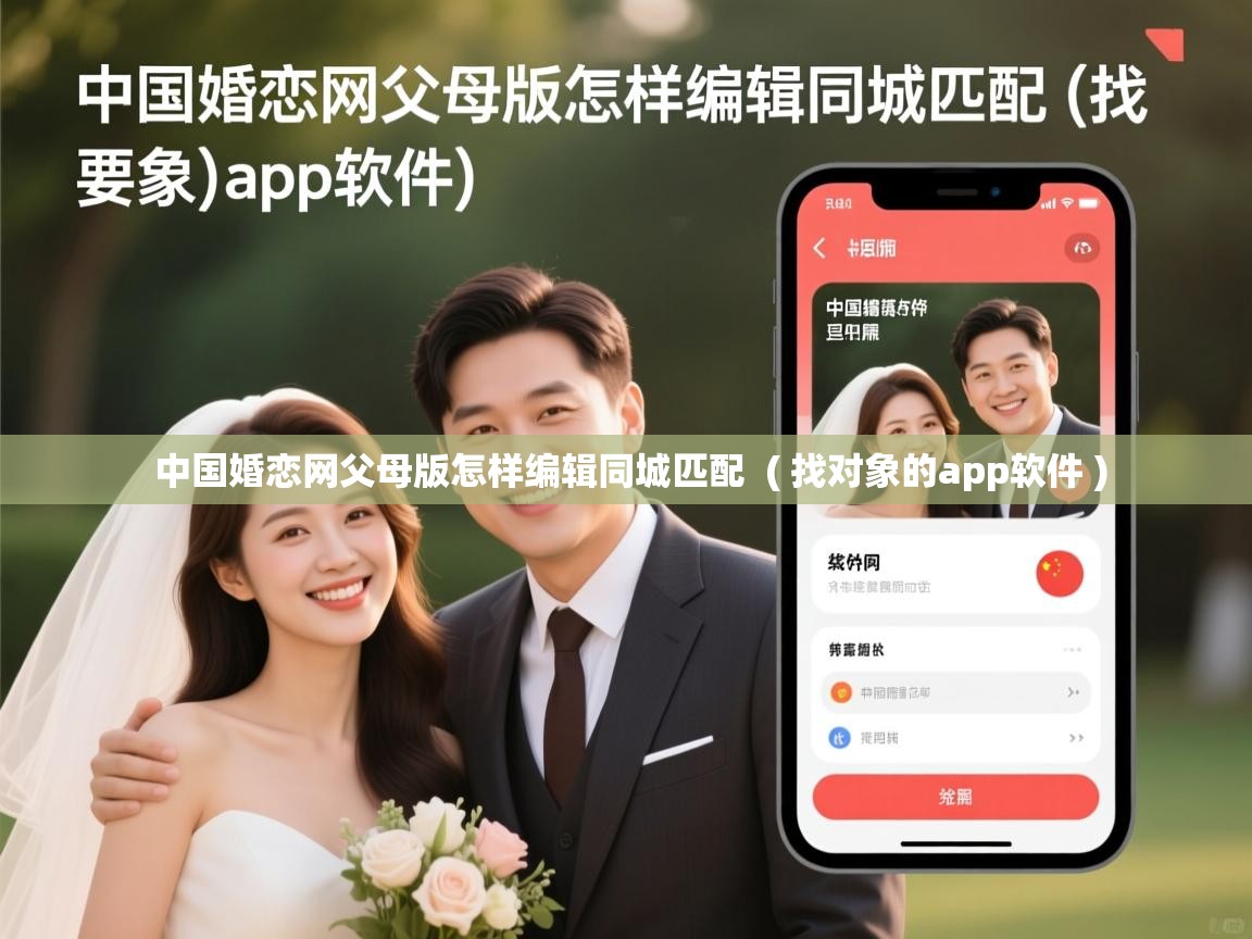  中国婚恋网父母版怎样编辑同城匹配  ( 找对象的app软件 )