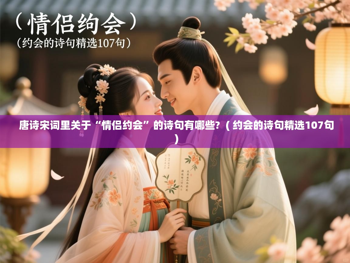 唐诗宋词里关于“情侣约会”的诗句有哪些? ( 约会的诗句精选107句 ) 唐诗宋词里关于“情侣约会”的诗句有哪些? ( 约会的诗句精选107句 )