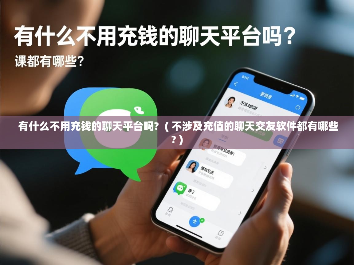  有什么不用充钱的聊天平台吗?  ( 不涉及充值的聊天交友软件都有哪些? )