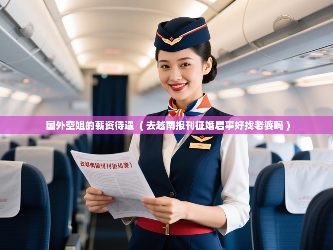  国外空姐的薪资待遇  ( 去越南报刊征婚启事好找老婆吗 )
