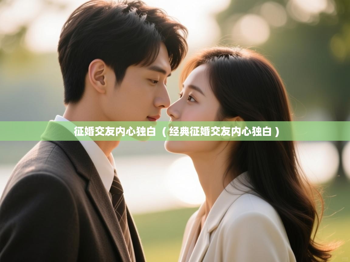 征婚交友内心独白 ( 经典征婚交友内心独白 ) 征婚交友内心独白 ( 经典征婚交友内心独白 )