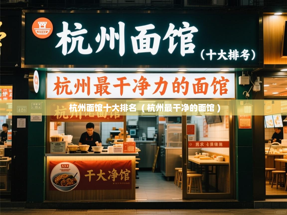  杭州面馆十大排名  ( 杭州最干净的面馆 )