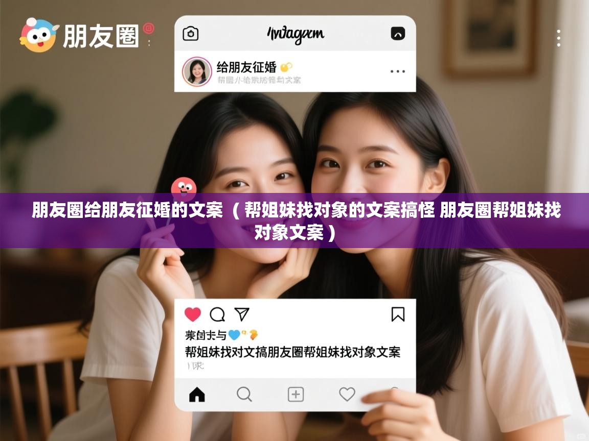 朋友圈给朋友征婚的文案 ( 帮姐妹找对象的文案搞怪 朋友圈帮姐妹找对象文案 ) 朋友圈给朋友征婚的文案 ( 帮姐妹找对象的文案搞怪 朋友圈帮姐妹找对象文案 )