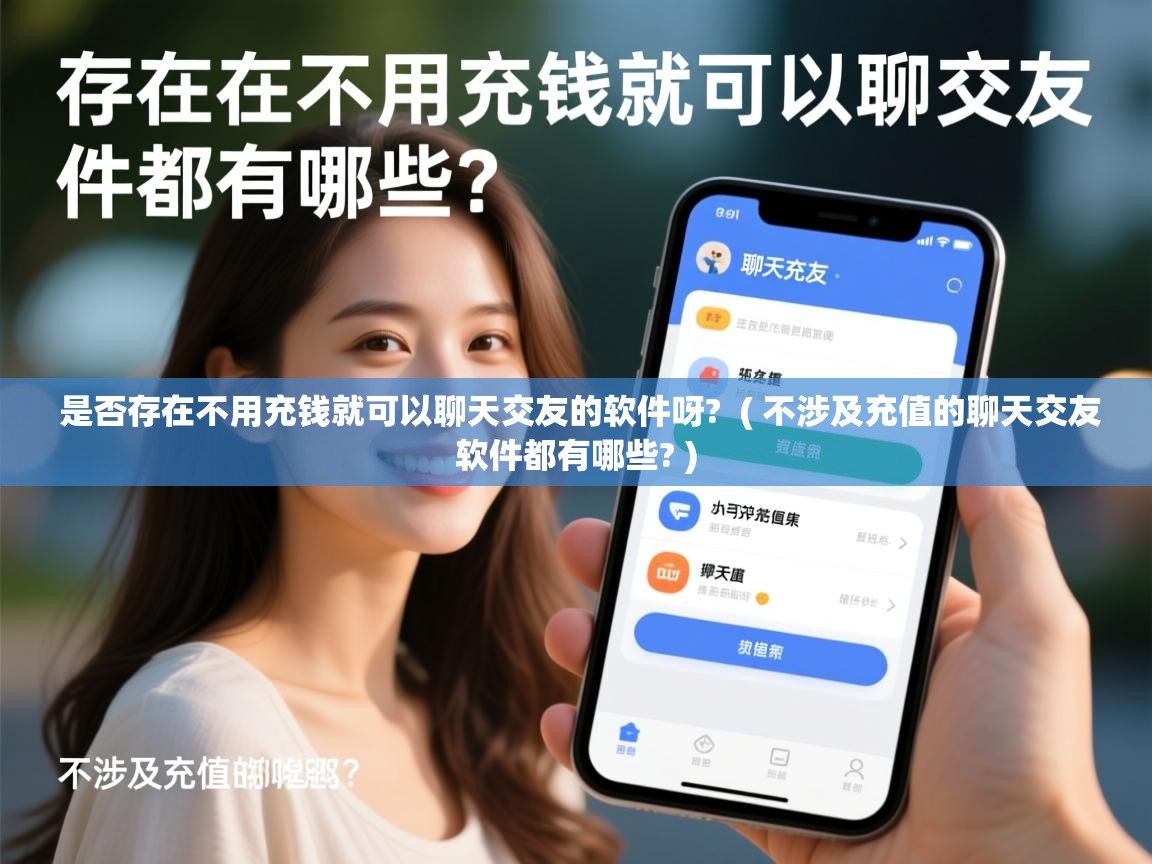 是否存在不用充钱就可以聊天交友的软件呀? ( 不涉及充值的聊天交友软件都有哪些? ) 是否存在不用充钱就可以聊天交友的软件呀? ( 不涉及充值的聊天交友软件都有哪些? )