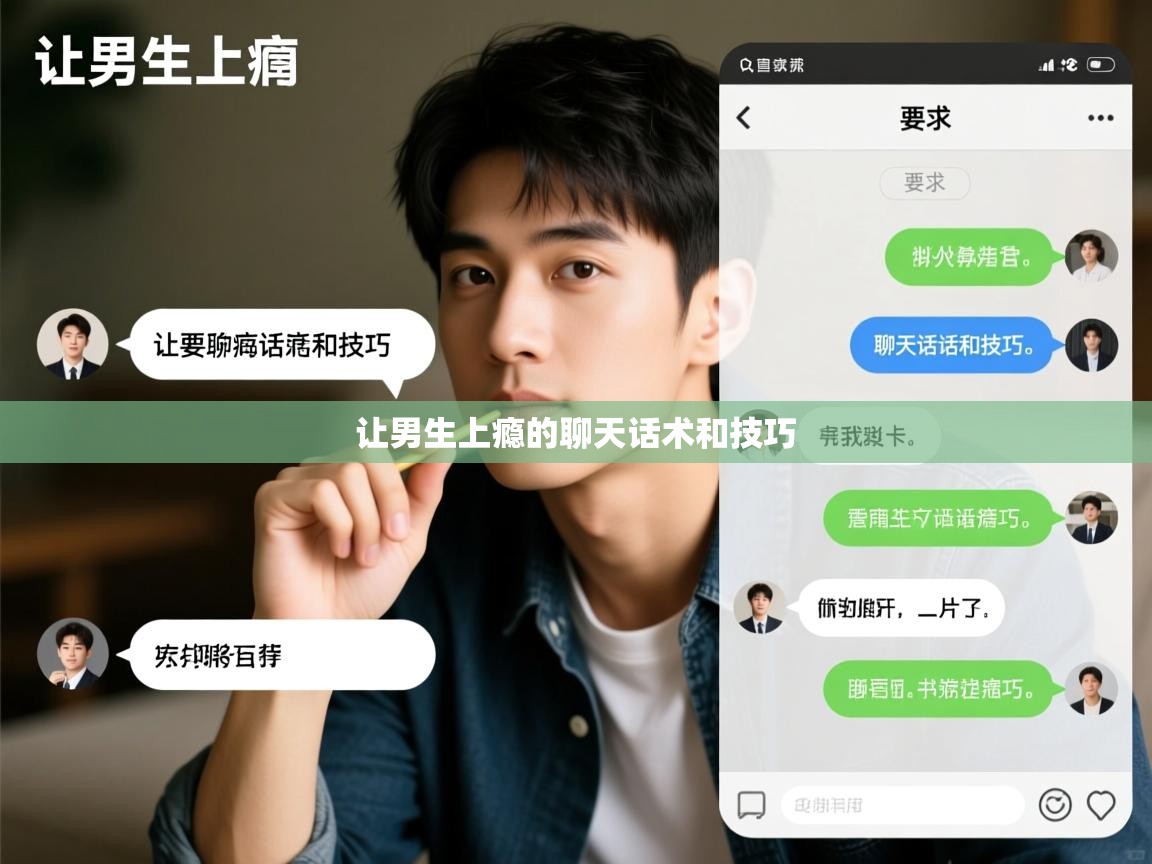  让男生上瘾的聊天话术和技巧 