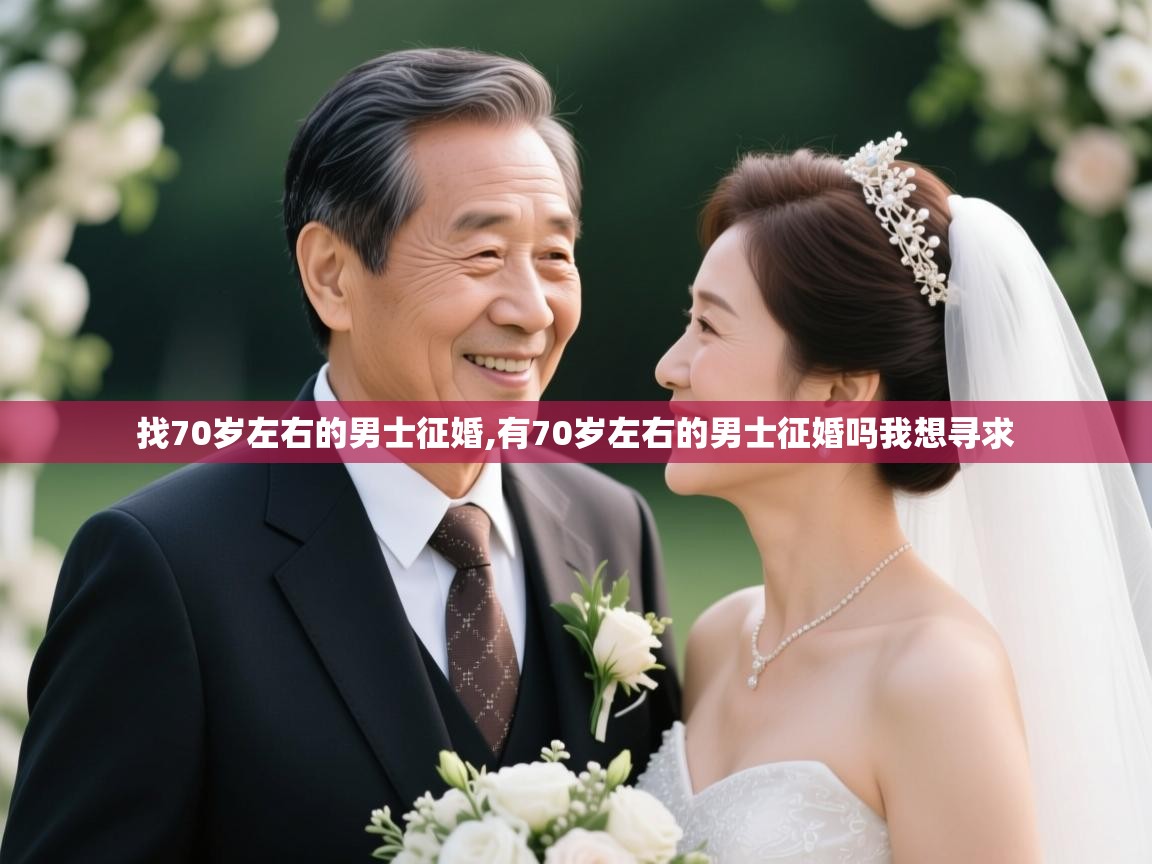  找70岁左右的男士征婚,有70岁左右的男士征婚吗我想寻求 