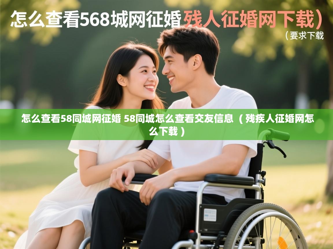 怎么查看58同城网征婚 58同城怎么查看交友信息 ( 残疾人征婚网怎么下载 ) 怎么查看58同城网征婚 58同城怎么查看交友信息 ( 残疾人征婚网怎么下载 )