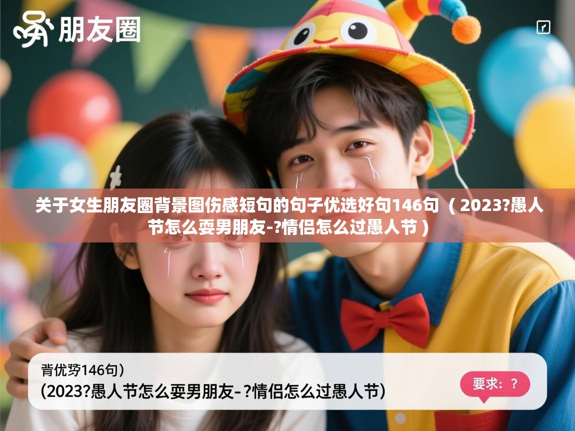  关于女生朋友圈背景图伤感短句的句子优选好句146句  ( 2023?愚人节怎么耍男朋友-?情侣怎么过愚人节 )