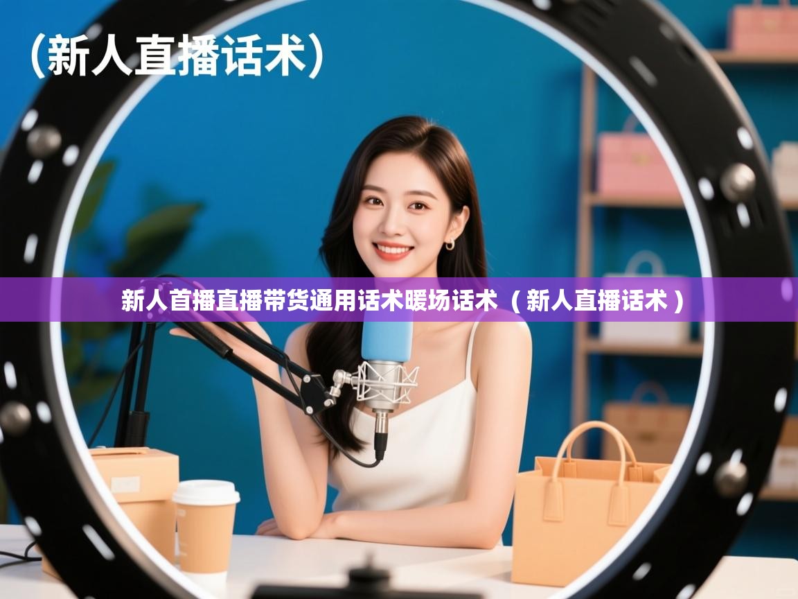  新人首播直播带货通用话术暖场话术  ( 新人直播话术 )