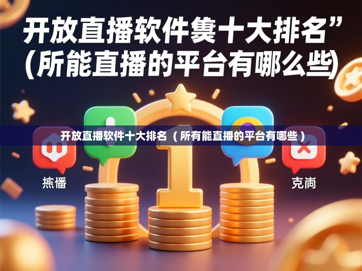 开放直播软件十大排名 ( 所有能直播的平台有哪些 ) 开放直播软件十大排名 ( 所有能直播的平台有哪些 )