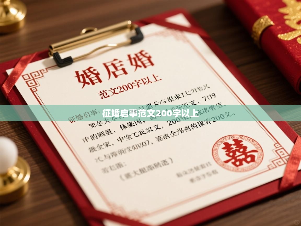 征婚启事范文200字以上 征婚启事范文200字以上