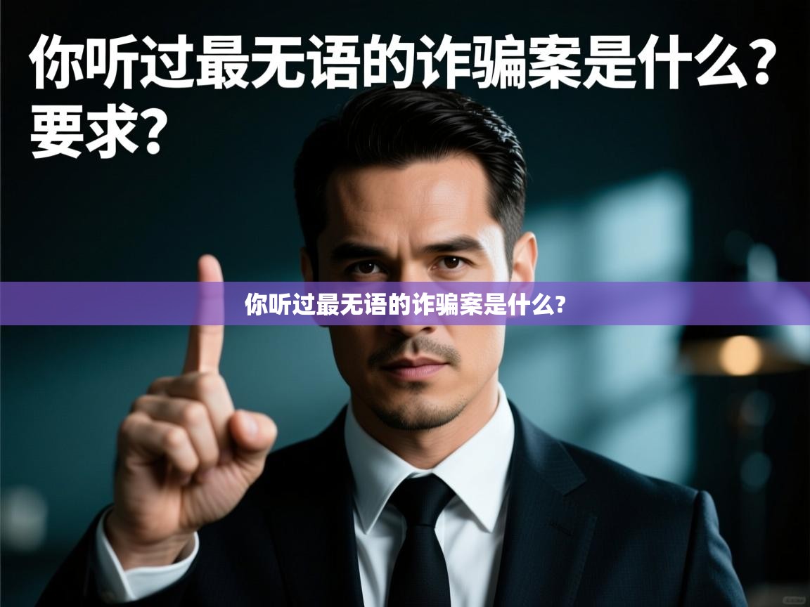 你听过最无语的诈骗案是什么? 你听过最无语的诈骗案是什么?