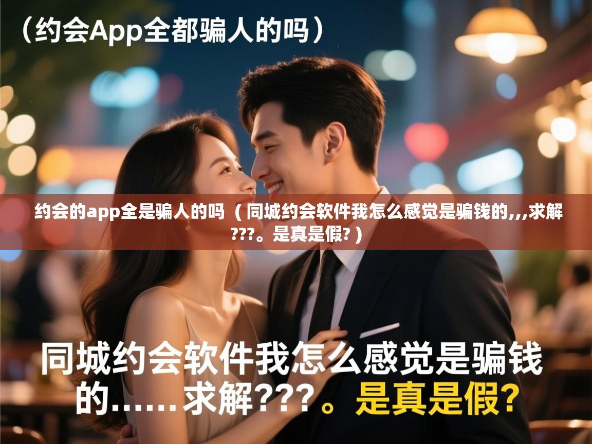  约会的app全是骗人的吗  ( 同城约会软件我怎么感觉是骗钱的,,,求解???。是真是假? )