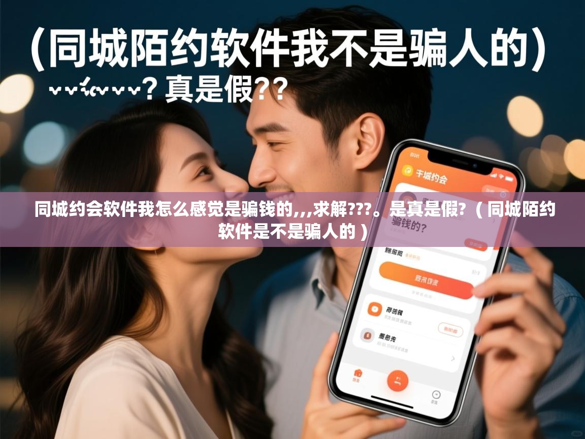 同城约会软件我怎么感觉是骗钱的,,,求解???。是真是假? ( 同城陌约软件是不是骗人的 ) 同城约会软件我怎么感觉是骗钱的,,,求解???。是真是假? ( 同城陌约软件是不是骗人的 )