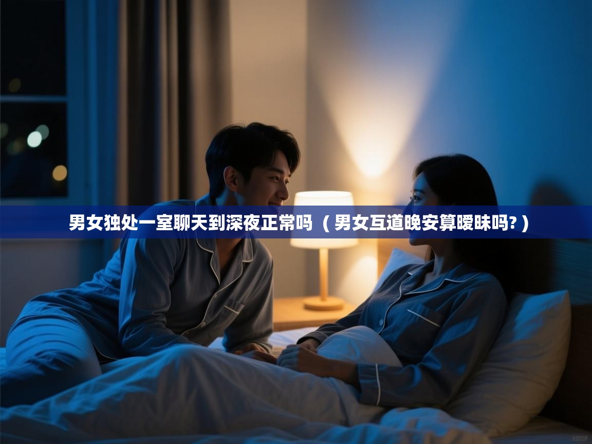  男女独处一室聊天到深夜正常吗  ( 男女互道晚安算暧昧吗? )