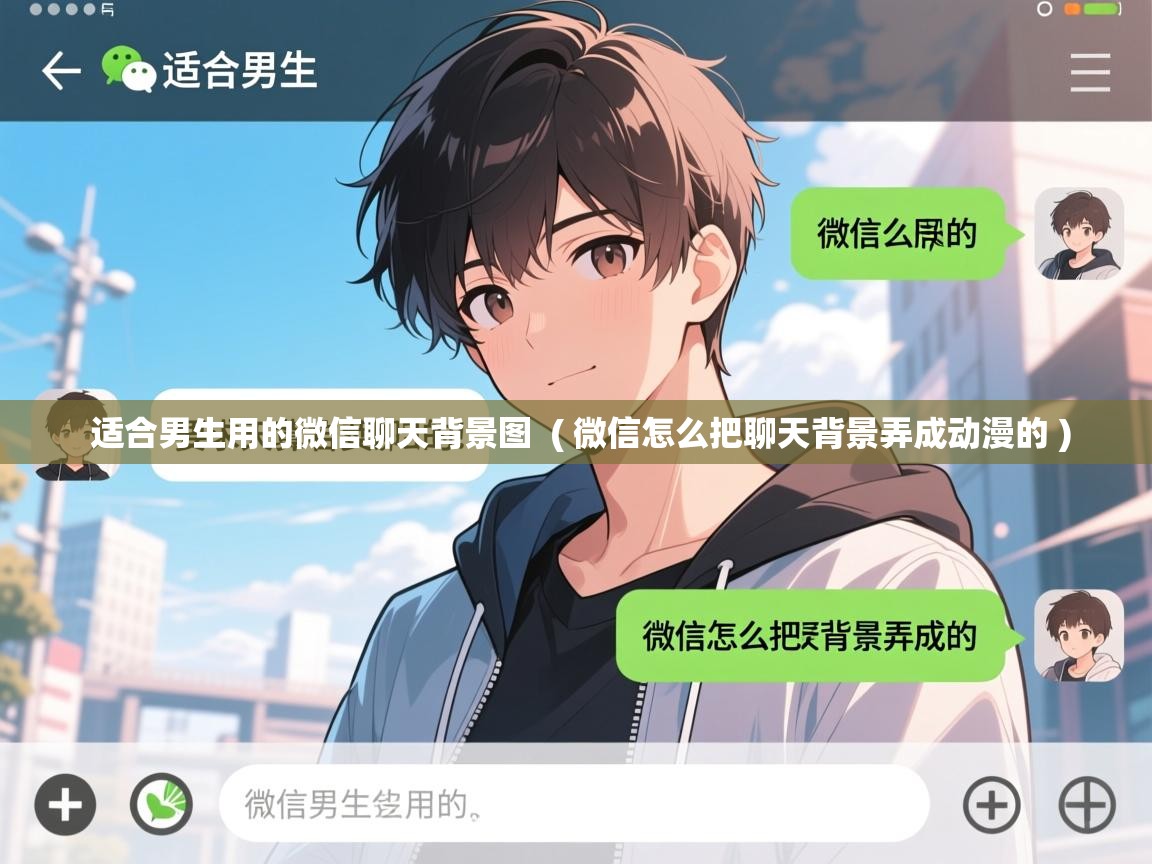  适合男生用的微信聊天背景图  ( 微信怎么把聊天背景弄成动漫的 )