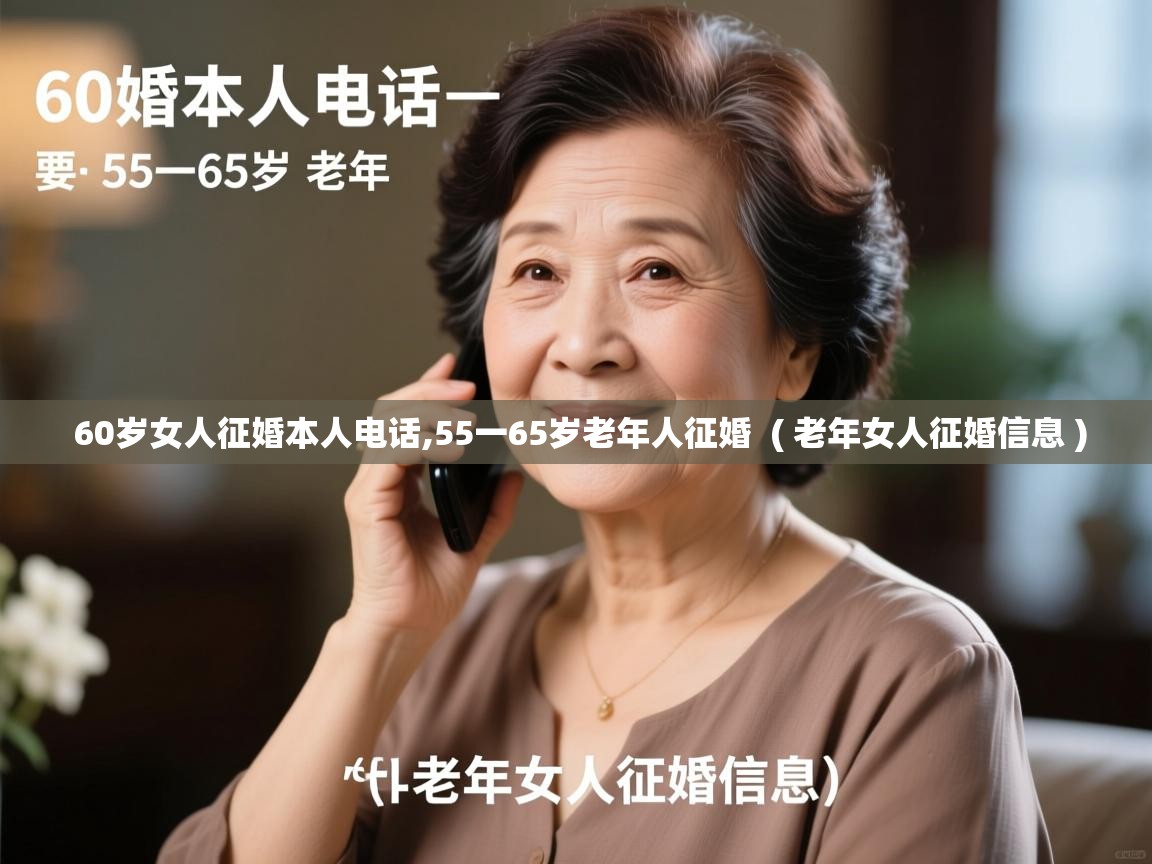  60岁女人征婚本人电话,55一65岁老年人征婚  ( 老年女人征婚信息 )