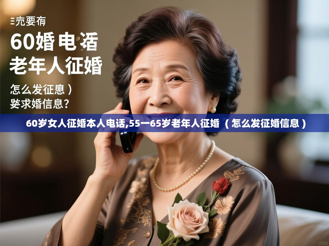  60岁女人征婚本人电话,55一65岁老年人征婚  ( 怎么发征婚信息 )