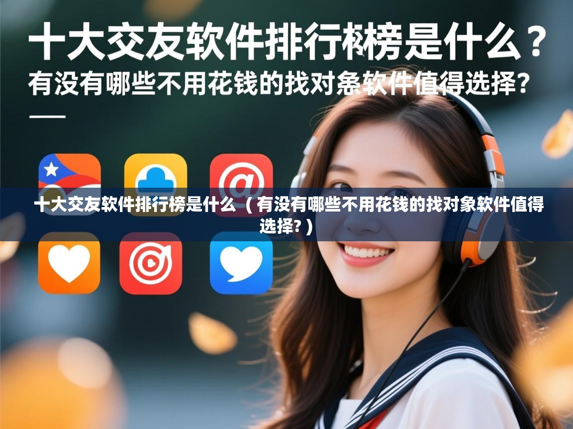  十大交友软件排行榜是什么  ( 有没有哪些不用花钱的找对象软件值得选择? )