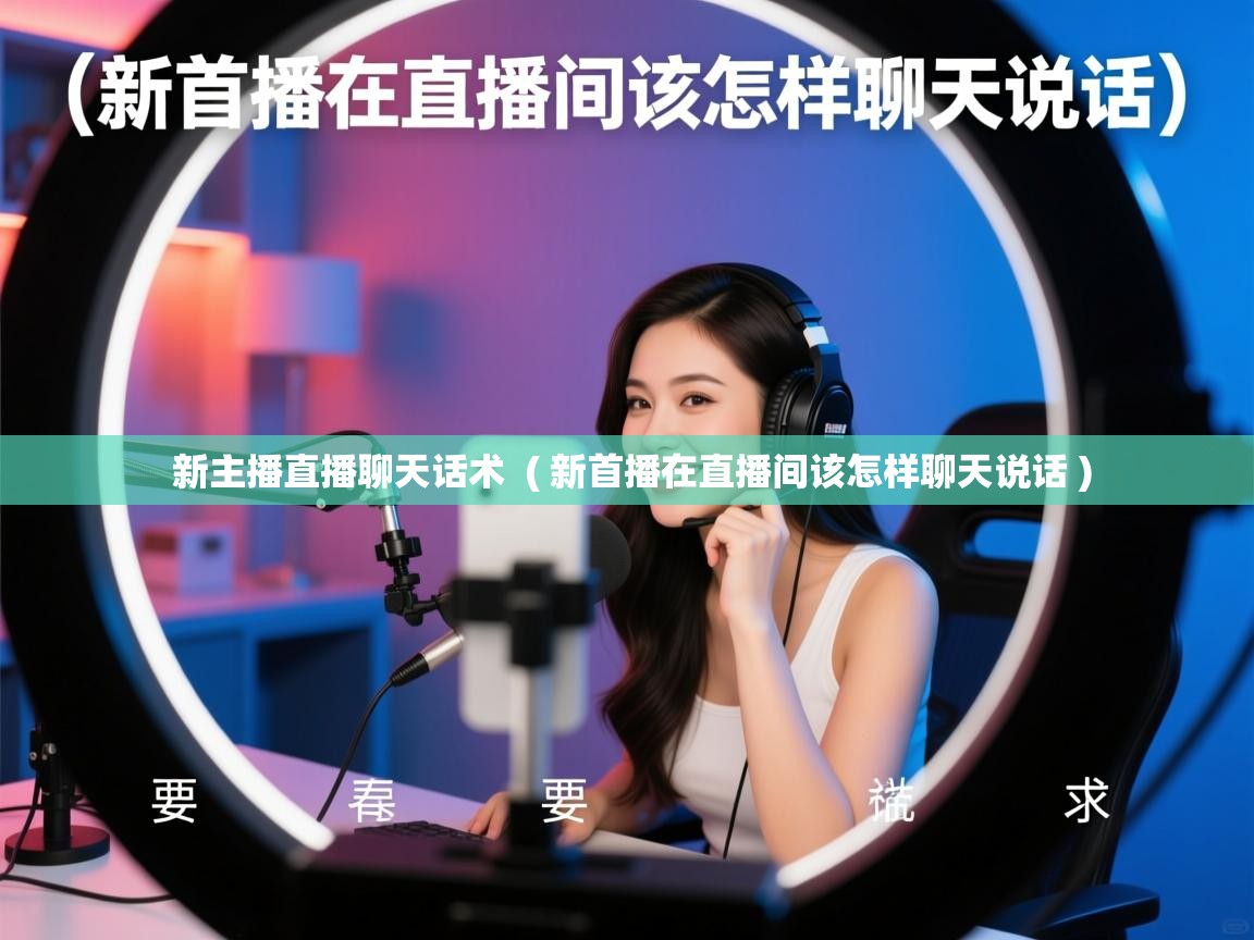  新主播直播聊天话术  ( 新首播在直播间该怎样聊天说话 )