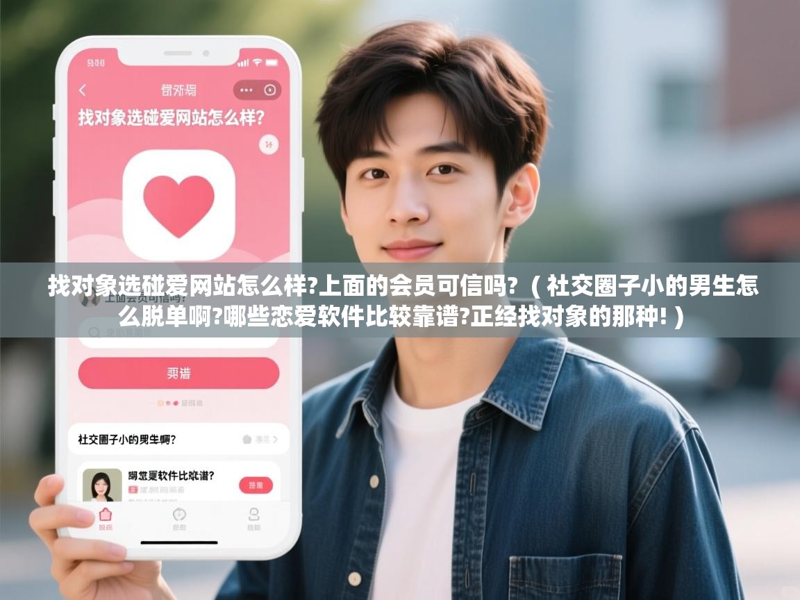 找对象选碰爱网站怎么样?上面的会员可信吗? ( 社交圈子小的男生怎么脱单啊?哪些恋爱软件比较靠谱?正经找对象的那种! ) 找对象选碰爱网站怎么样?上面的会员可信吗? ( 社交圈子小的男生怎么脱单啊?哪些恋爱软件比较靠谱?正经找对象的那种! )