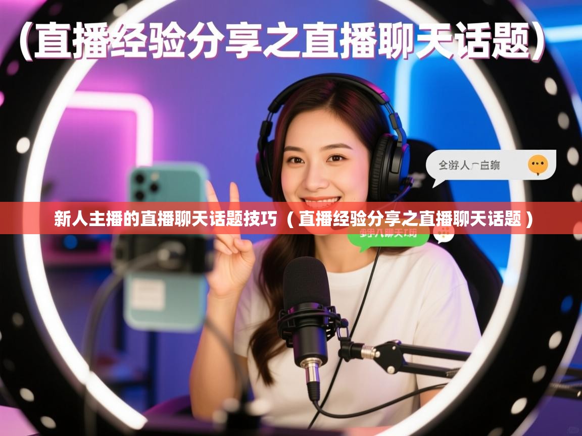  新人主播的直播聊天话题技巧  ( 直播经验分享之直播聊天话题 )