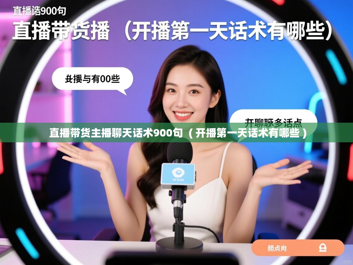 直播带货主播聊天话术900句 ( 开播第一天话术有哪些 ) 直播带货主播聊天话术900句 ( 开播第一天话术有哪些 )