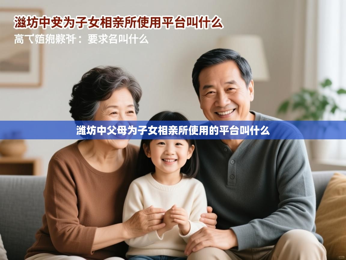  潍坊中父母为子女相亲所使用的平台叫什么 