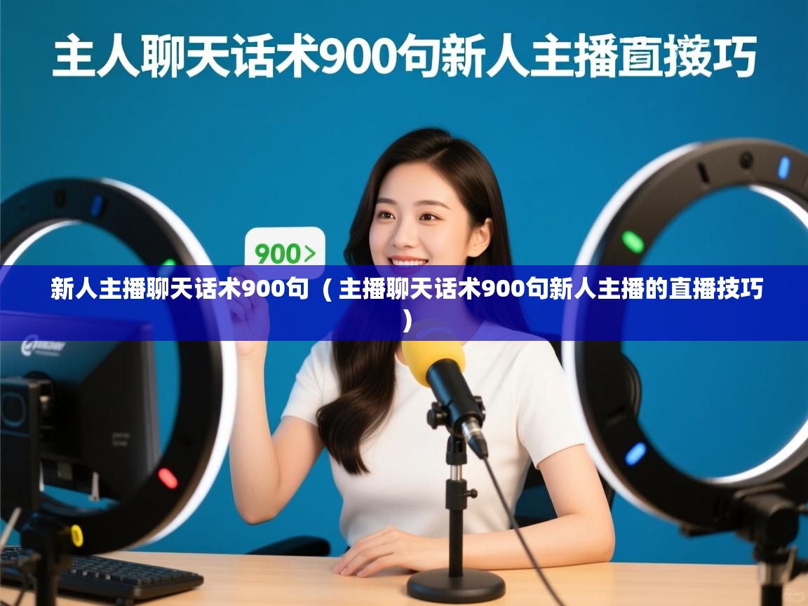  新人主播聊天话术900句  ( 主播聊天话术900句新人主播的直播技巧 )