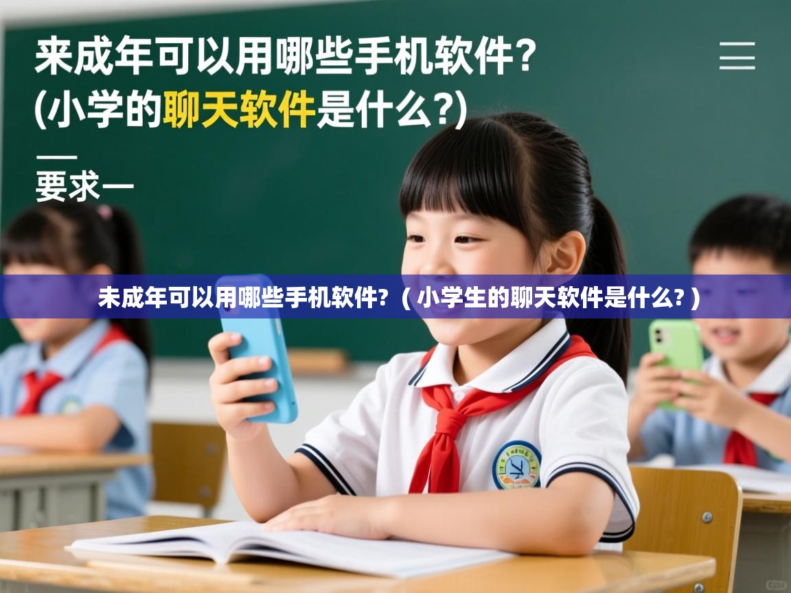  未成年可以用哪些手机软件?  ( 小学生的聊天软件是什么? )