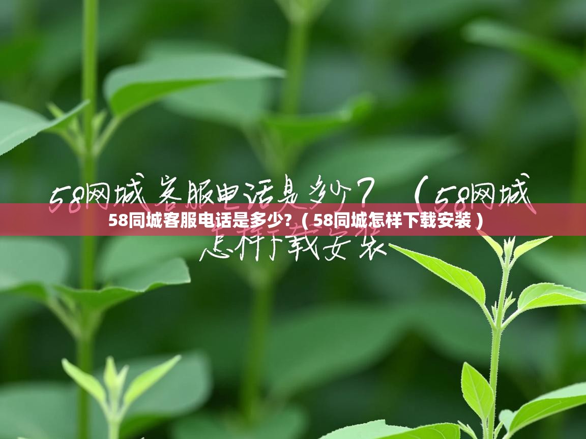 58同城客服电话是多少? ( 58同城怎样下载安装 ) 58同城客服电话是多少? ( 58同城怎样下载安装 )