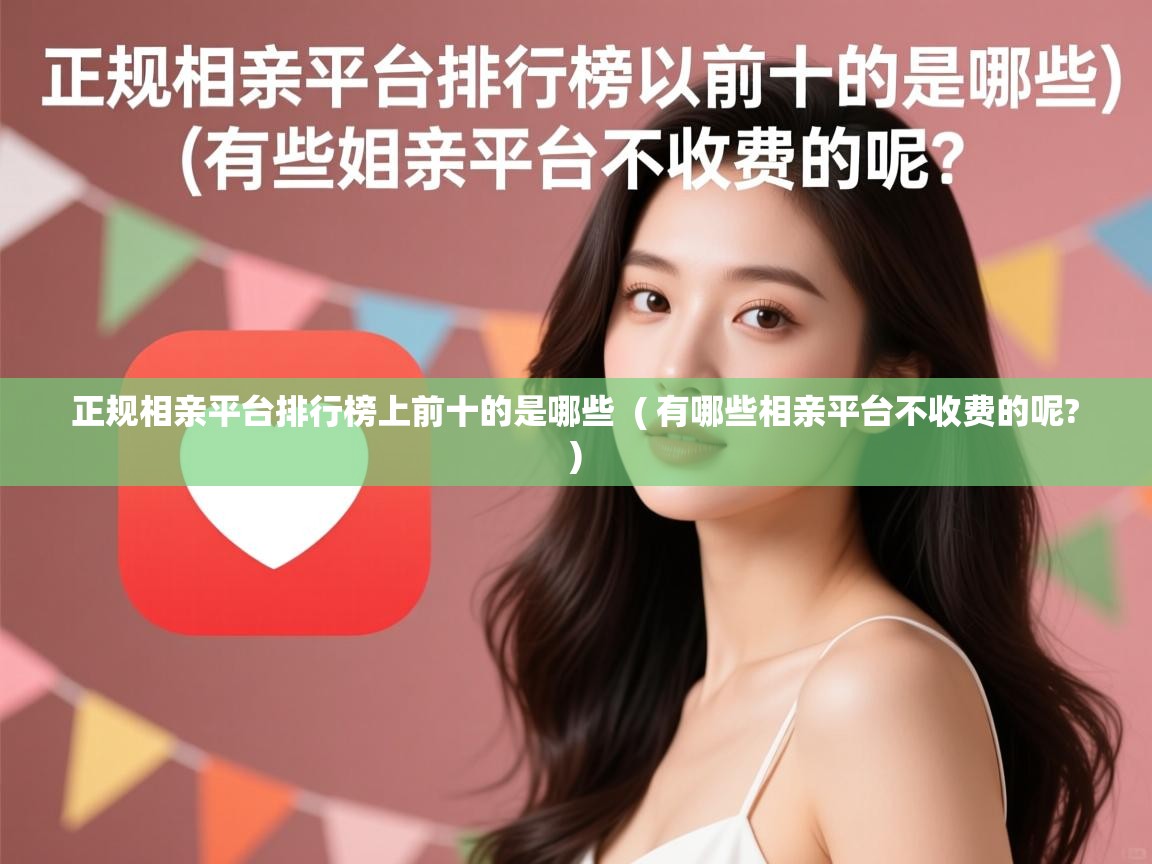  正规相亲平台排行榜上前十的是哪些  ( 有哪些相亲平台不收费的呢? )