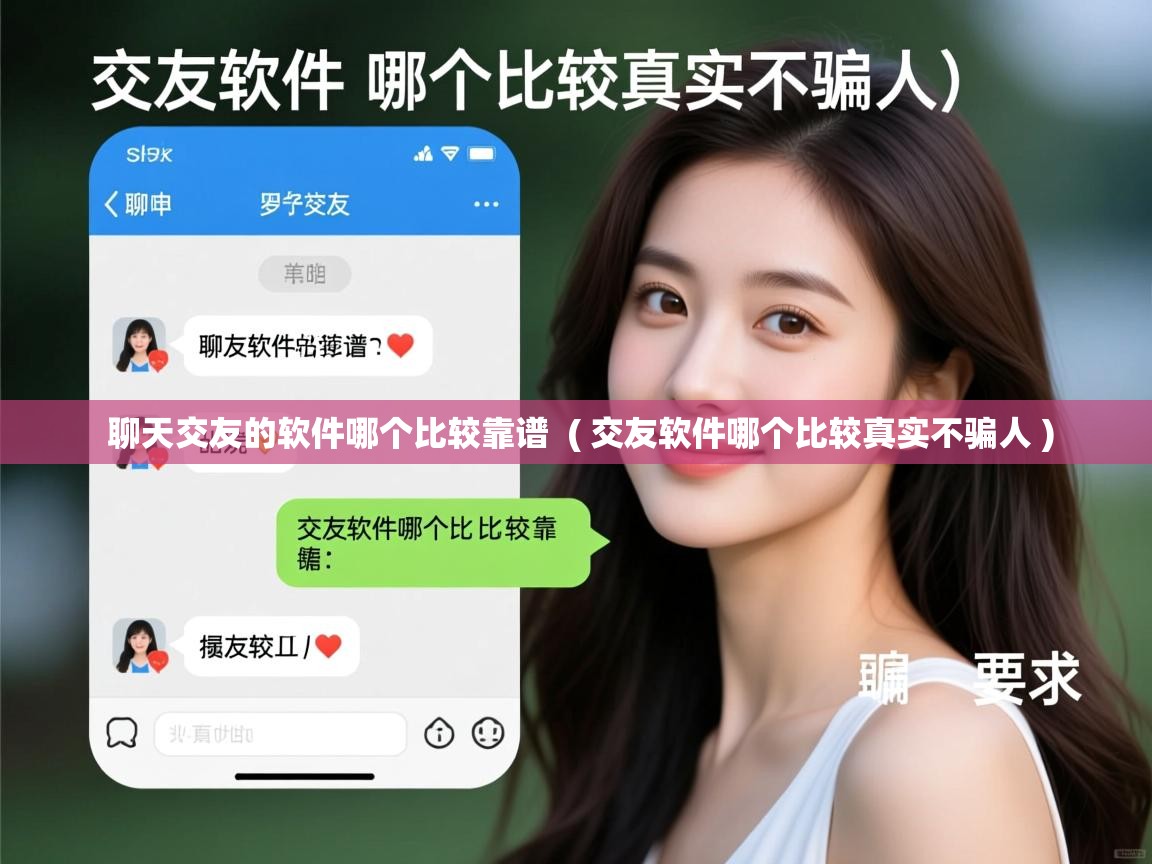  聊天交友的软件哪个比较靠谱  ( 交友软件哪个比较真实不骗人 )