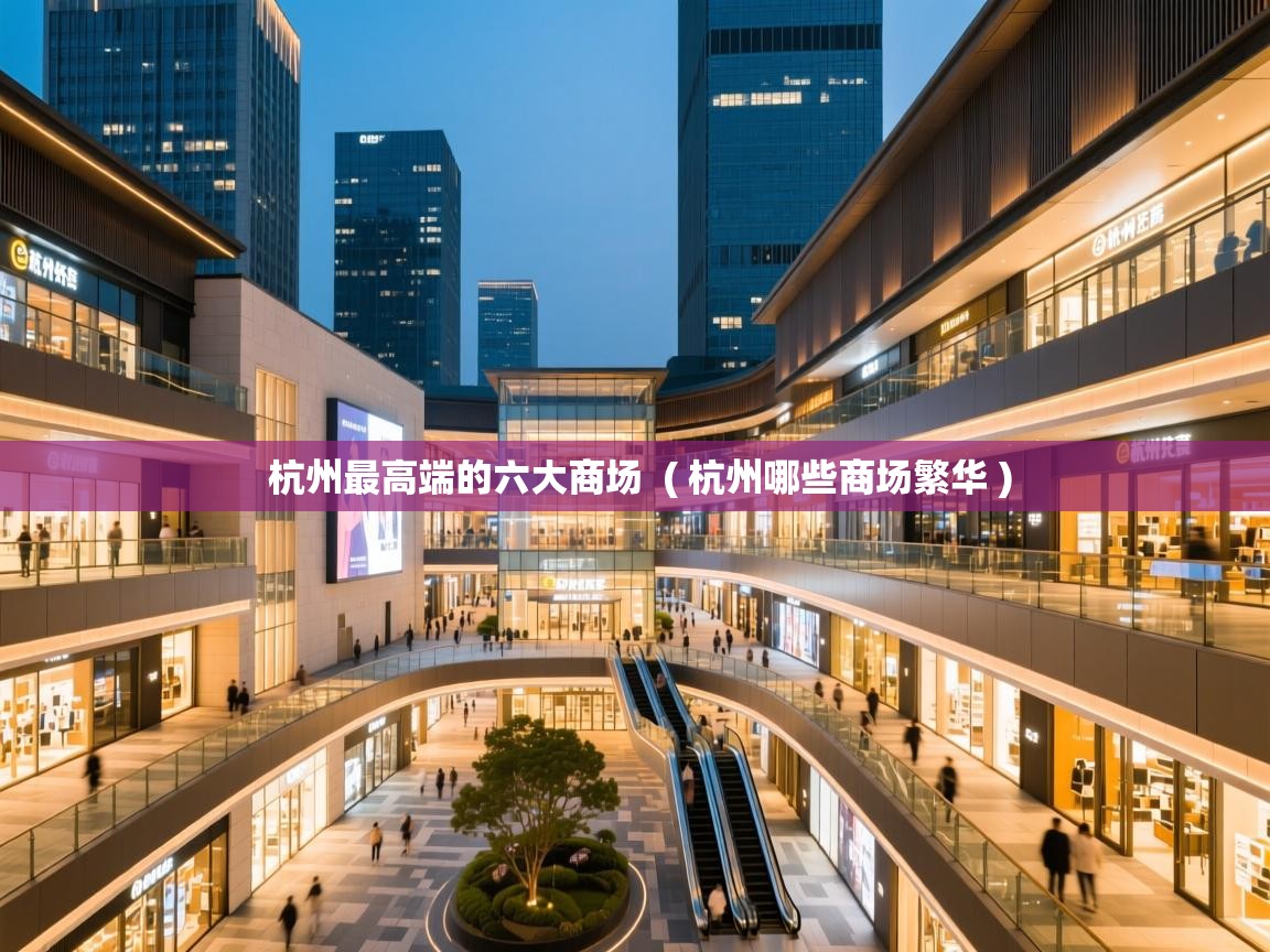  杭州最高端的六大商场  ( 杭州哪些商场繁华 )