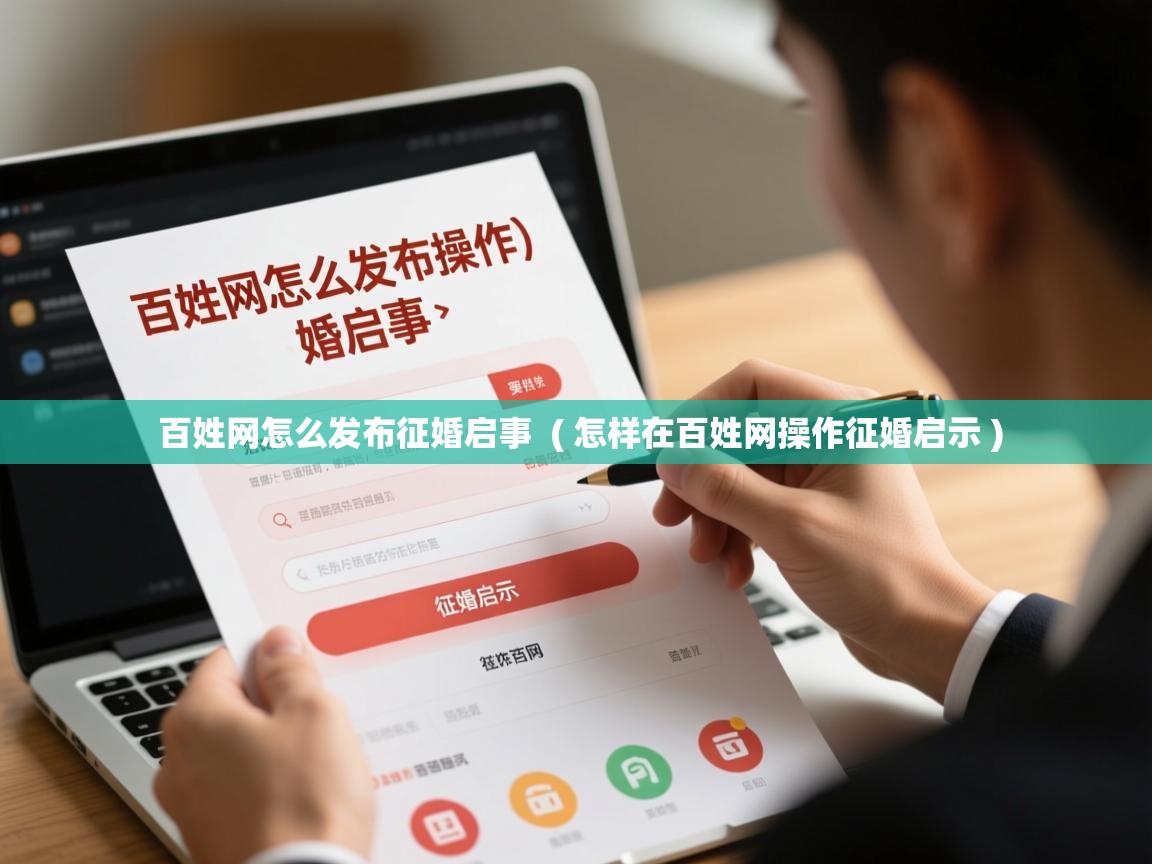  百姓网怎么发布征婚启事  ( 怎样在百姓网操作征婚启示 )