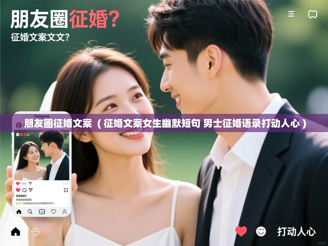 朋友圈征婚文案 ( 征婚文案女生幽默短句 男士征婚语录打动人心 ) 朋友圈征婚文案 ( 征婚文案女生幽默短句 男士征婚语录打动人心 )