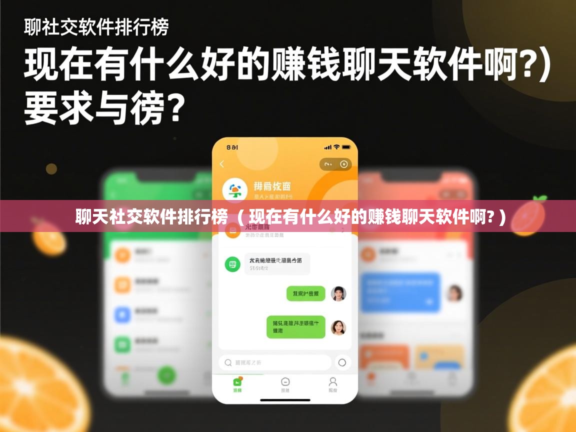  聊天社交软件排行榜  ( 现在有什么好的赚钱聊天软件啊? )