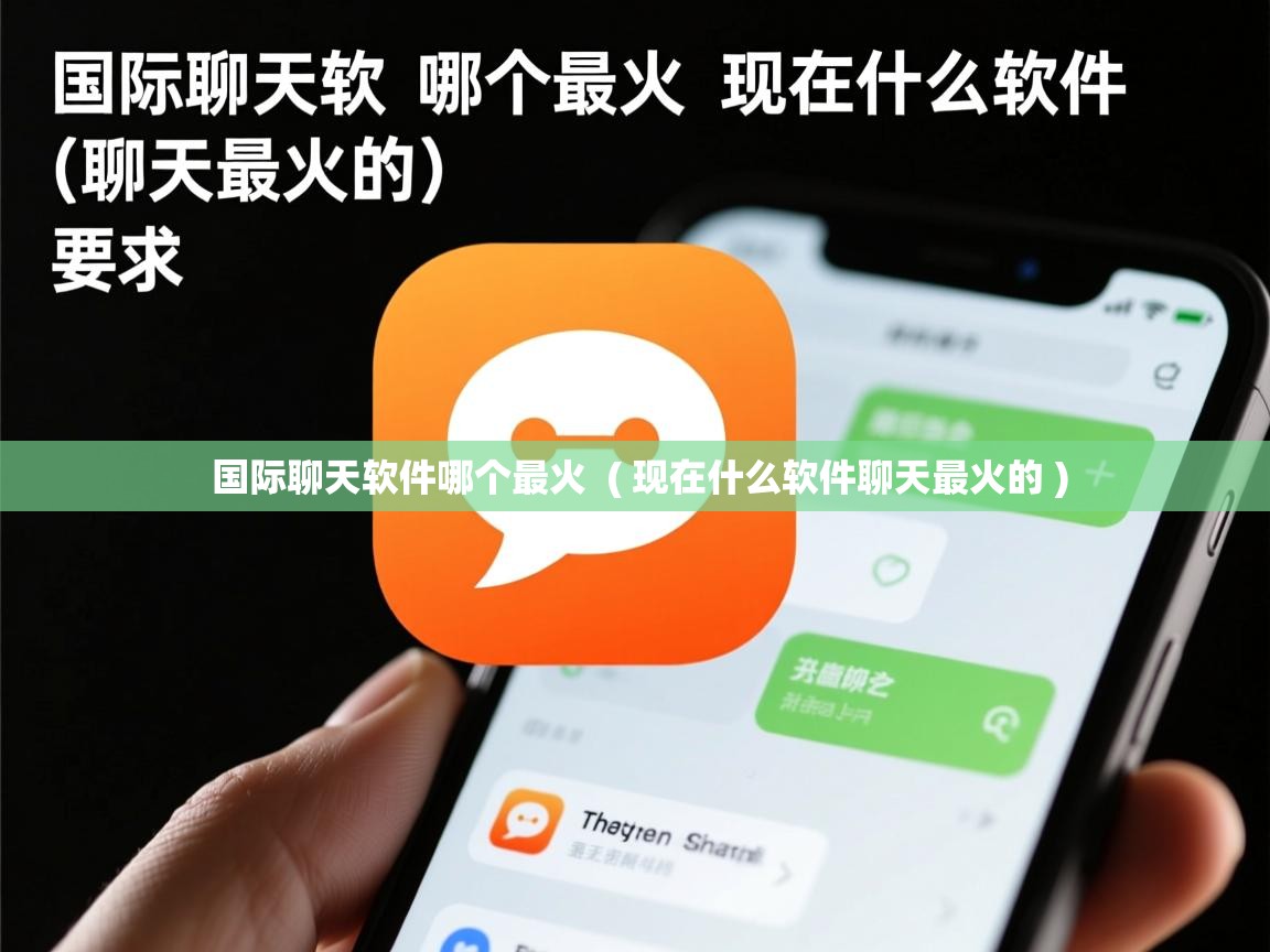  国际聊天软件哪个最火  ( 现在什么软件聊天最火的 )